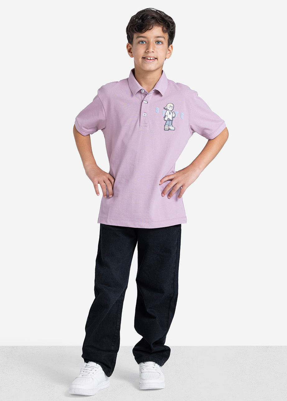 Polo T-shirt - Boys - Printed