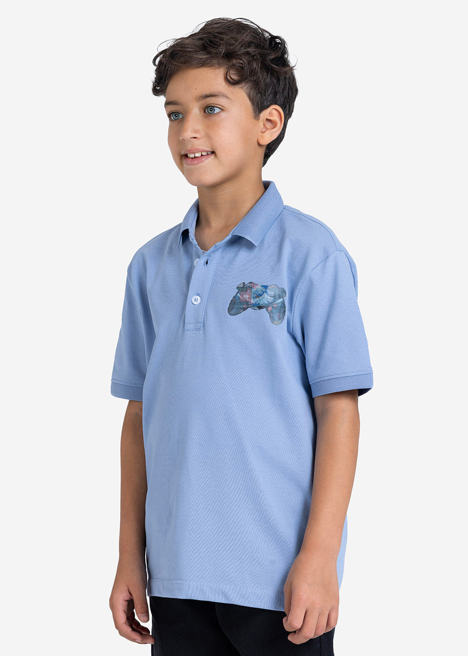 Polo T-shirt - Boys - Printed