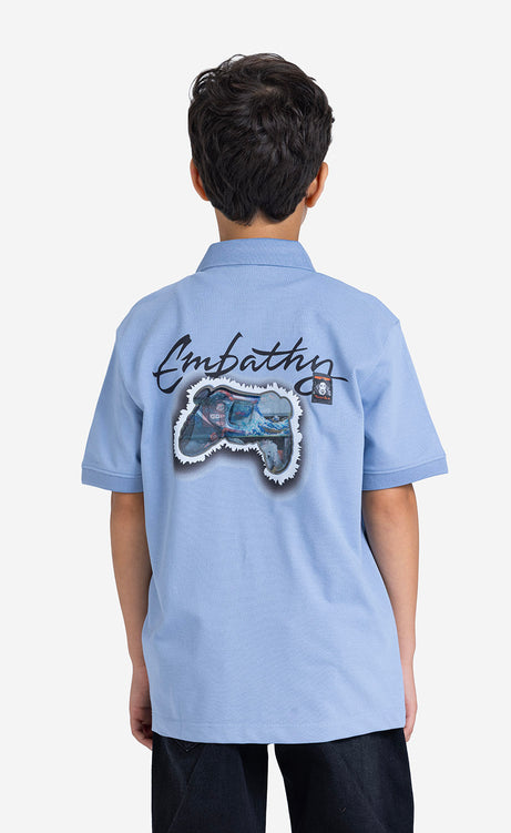 Boys' Printed Short-Sleeve Polo Shirt – view 12