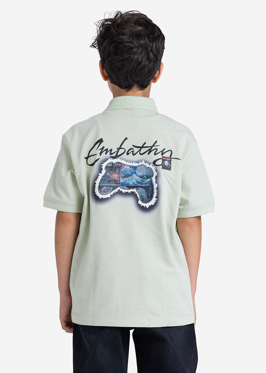 Polo T-shirt - Boys - Printed