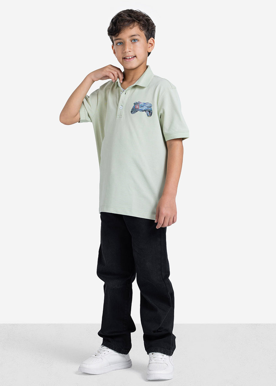 Polo T-shirt - Boys - Printed