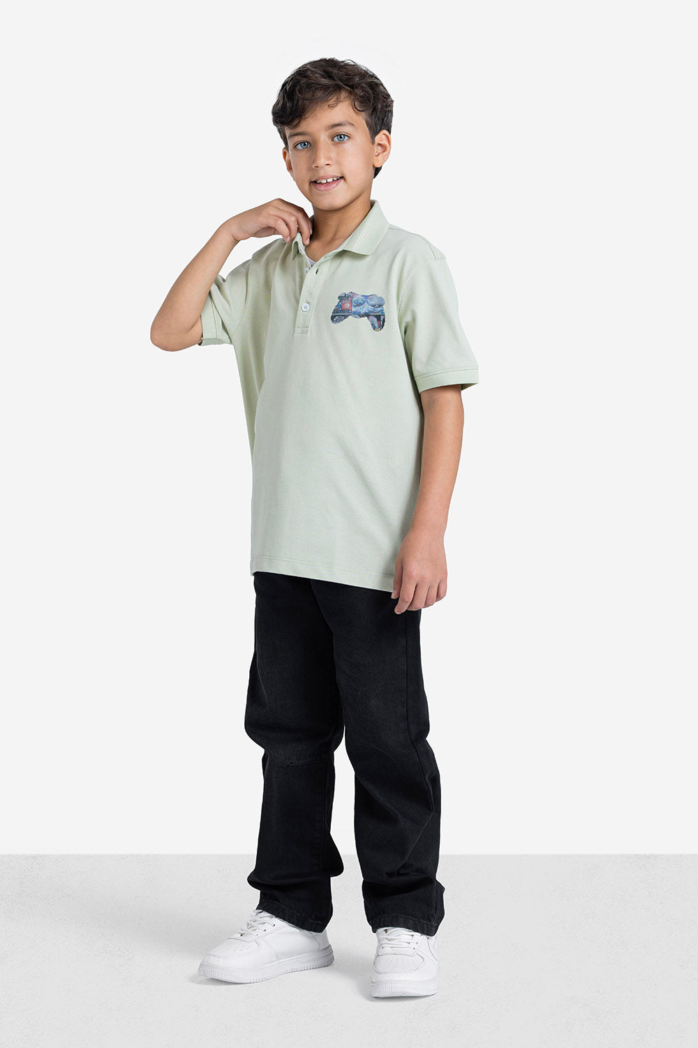 Polo T-shirt - Boys - Printed