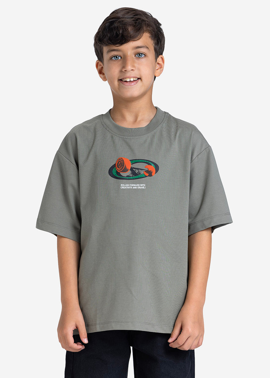 T-shirt - Boys - Printed