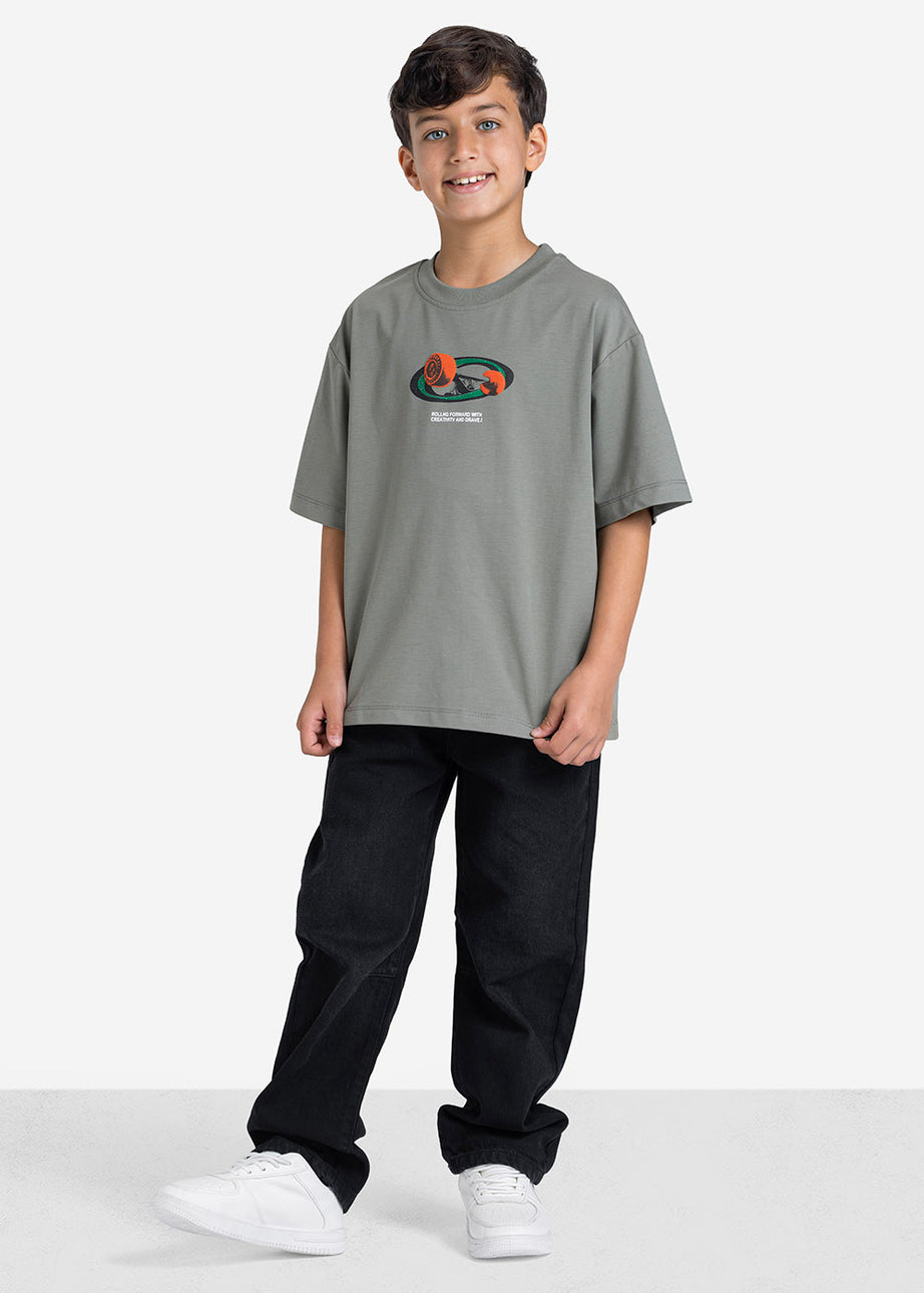 T-shirt - Boys - Printed