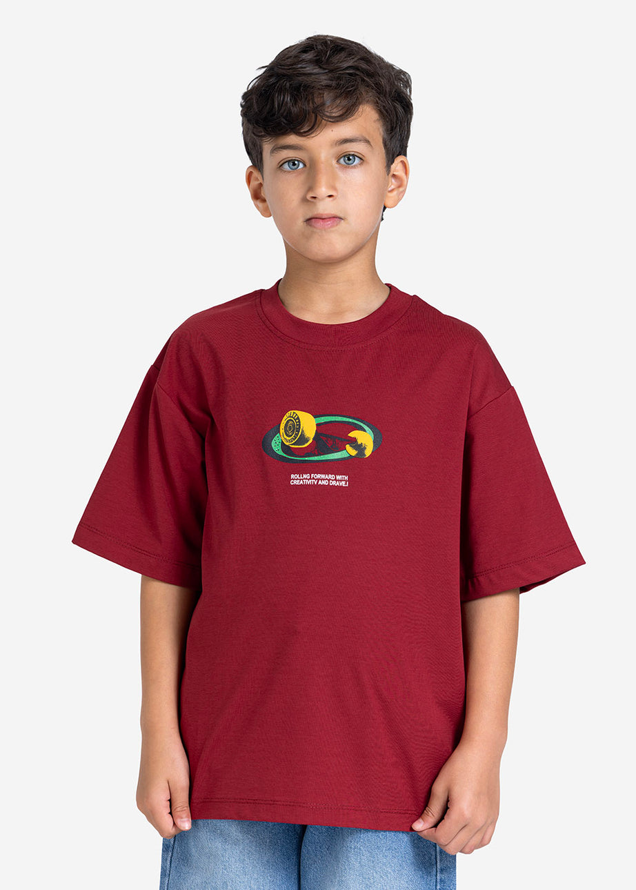 T-shirt - Boys - Printed