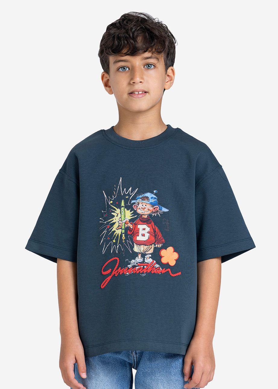 T-shirt - Boys - Printed