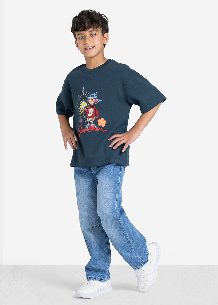 T-shirt - Boys - Printed