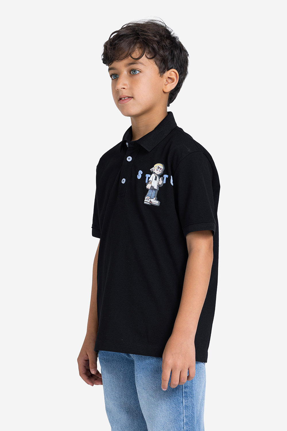 Polo T-shirt - Boys - Printed
