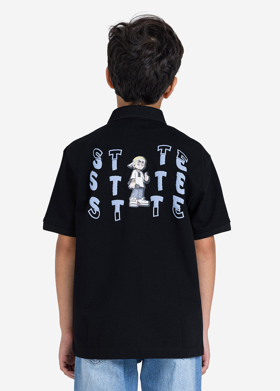 Polo T-shirt - Boys - Printed