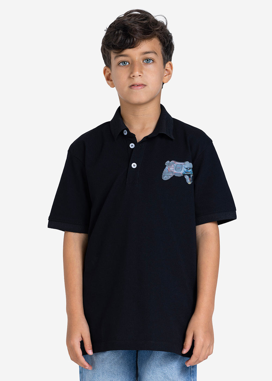Polo T-shirt - Boys - Printed