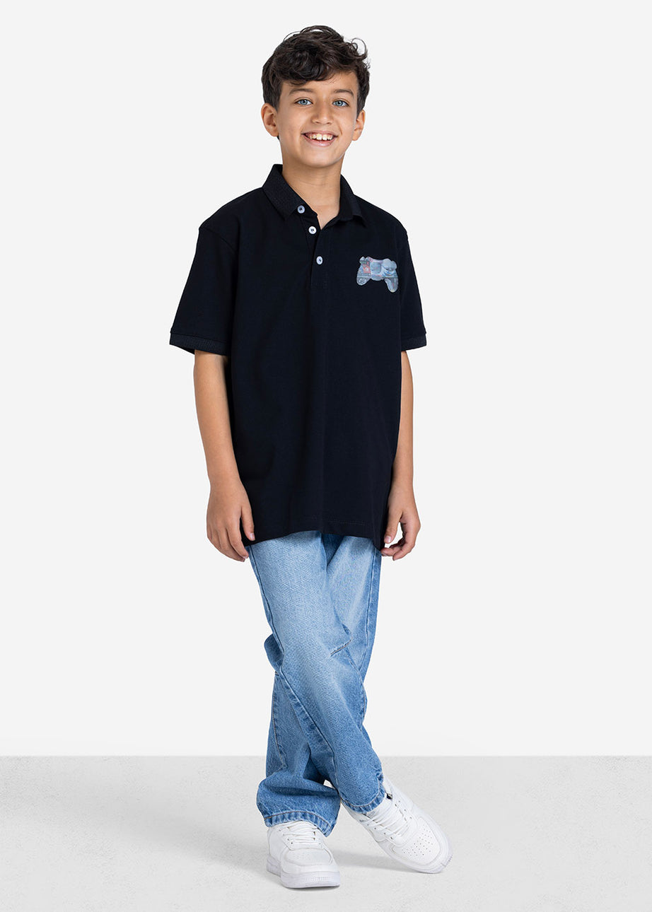 Polo T-shirt - Boys - Printed