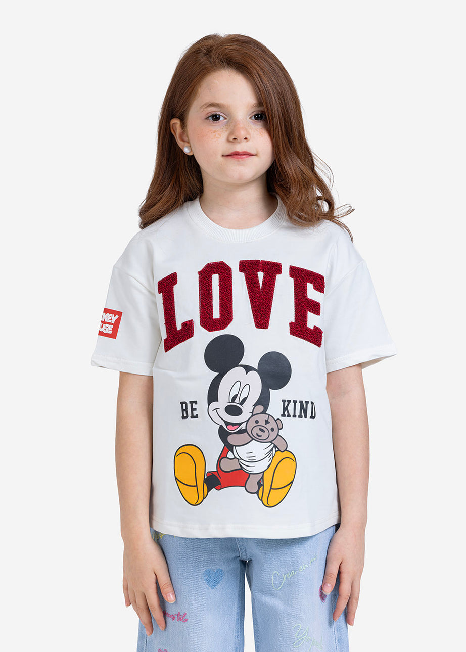 T-shirt - Girls - Printed