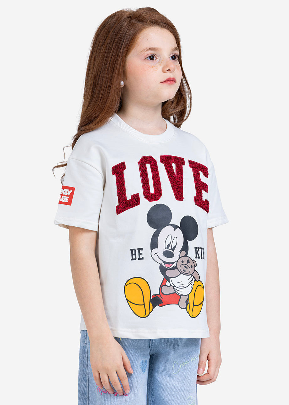 T-shirt - Girls - Printed