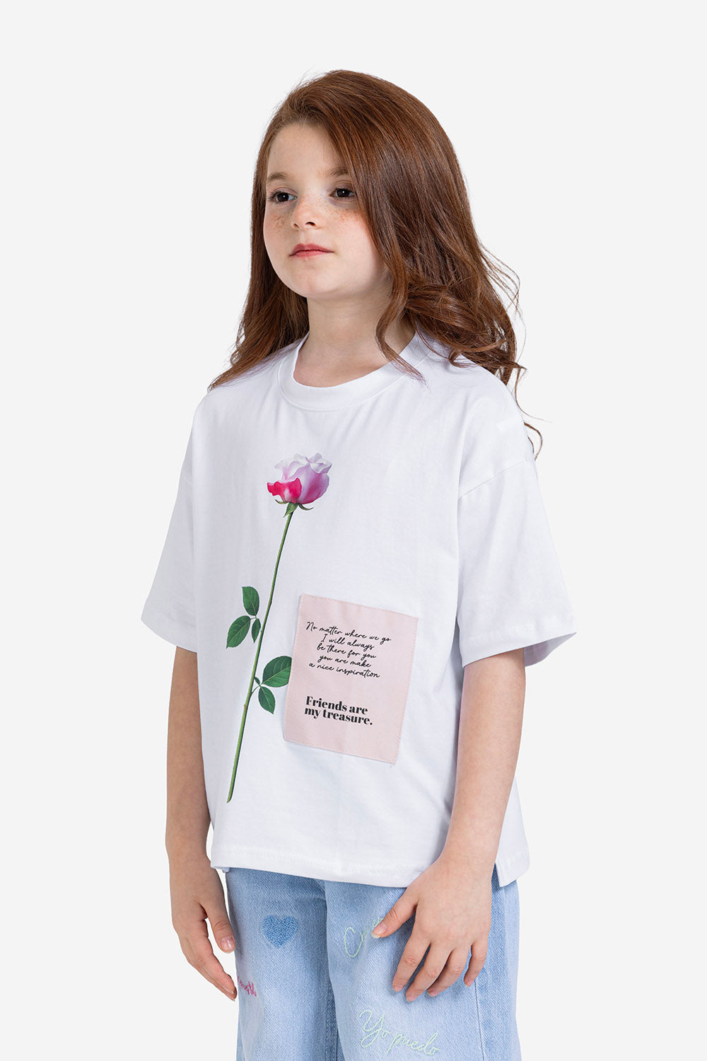 T-shirt - Girls - Printed