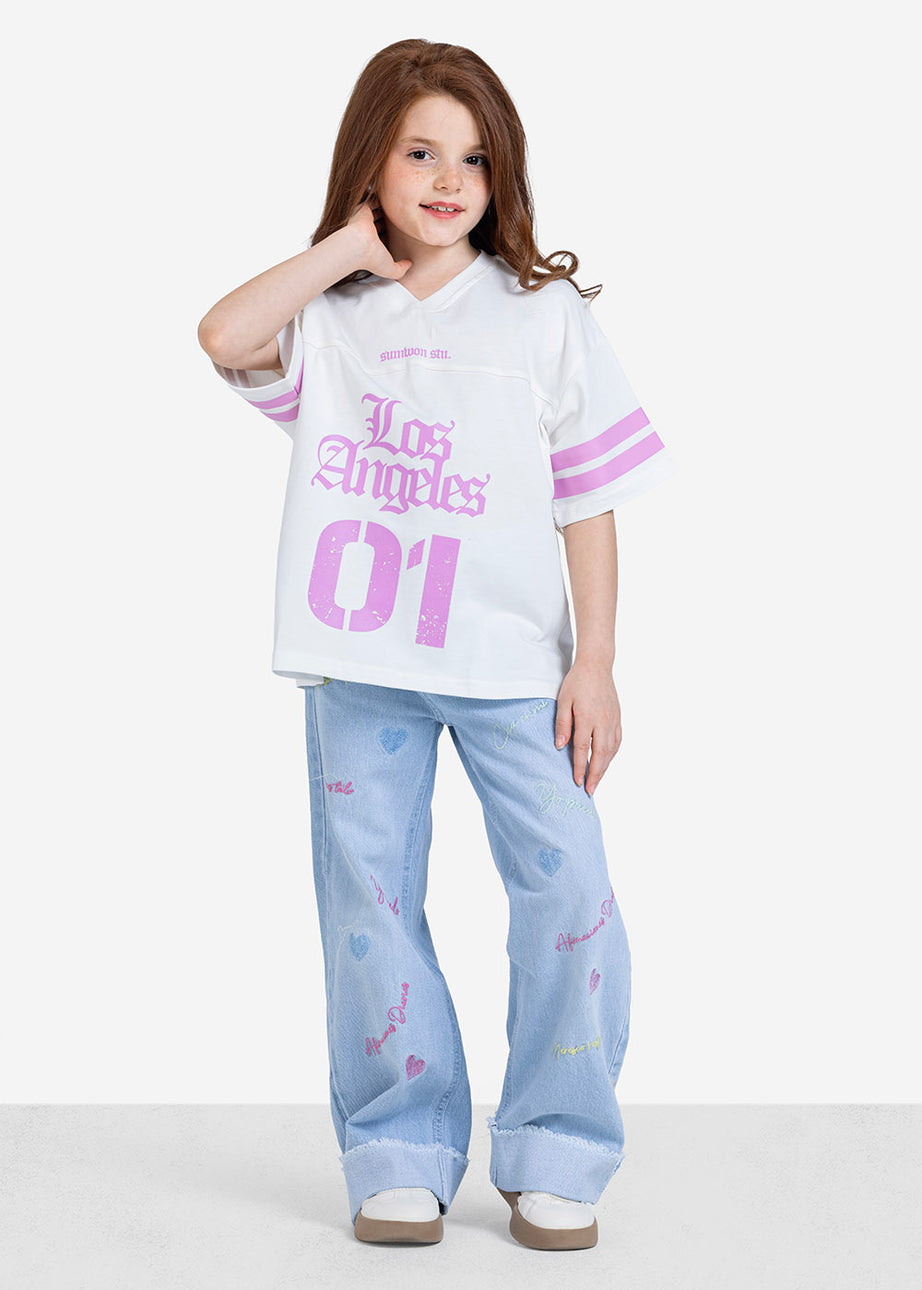 T-shirt  - Girls - Printed