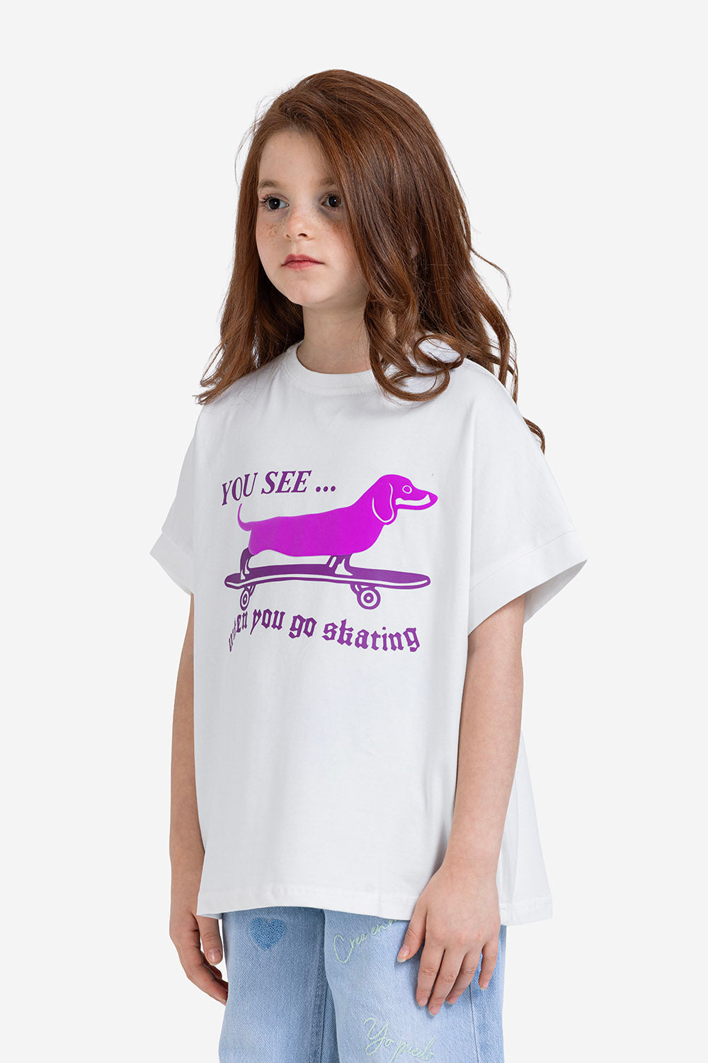 T-shirt - Girls - Printed