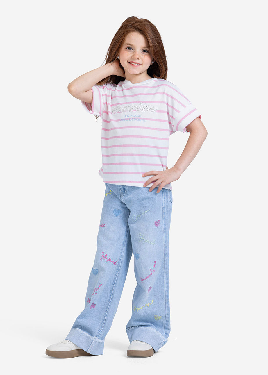 Blouse - Girls - Printed