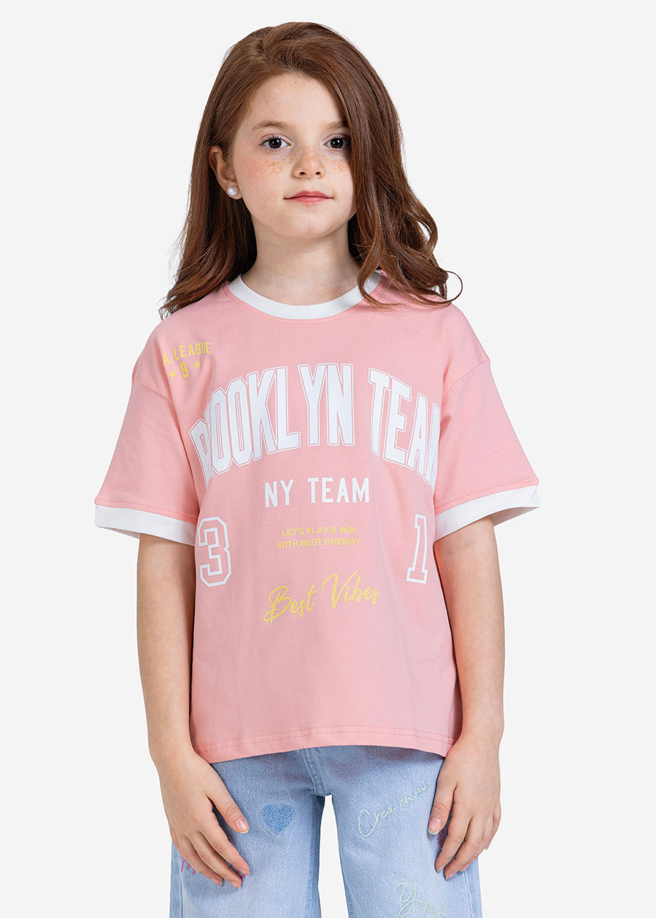 T-shirt - Girls - Printed
