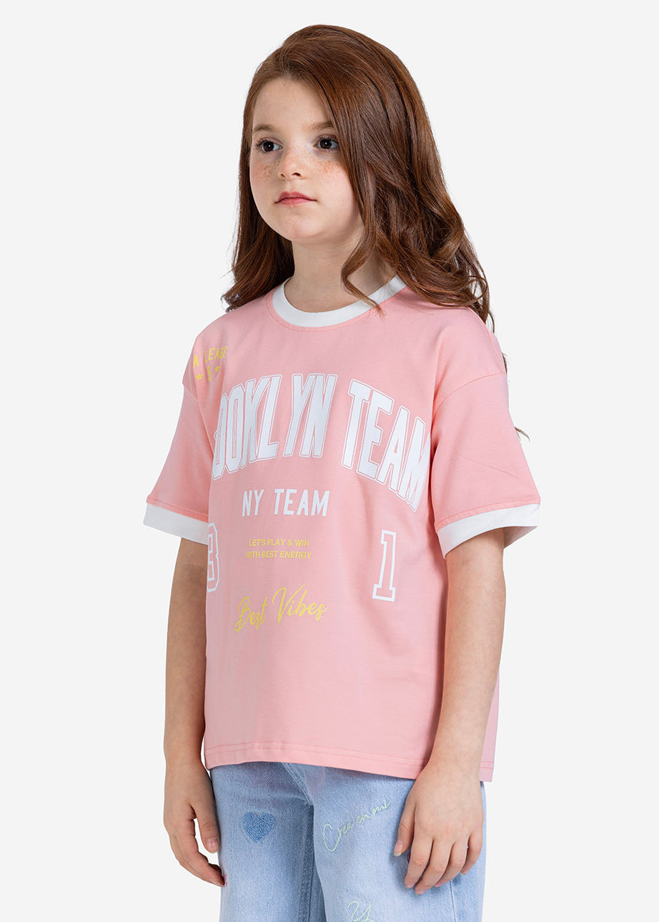 T-shirt - Girls - Printed