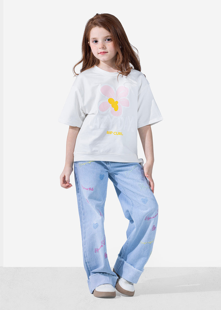 T-shirt - Girls - Printed