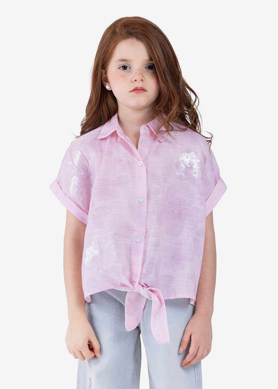 Blouse - Girls - Printed