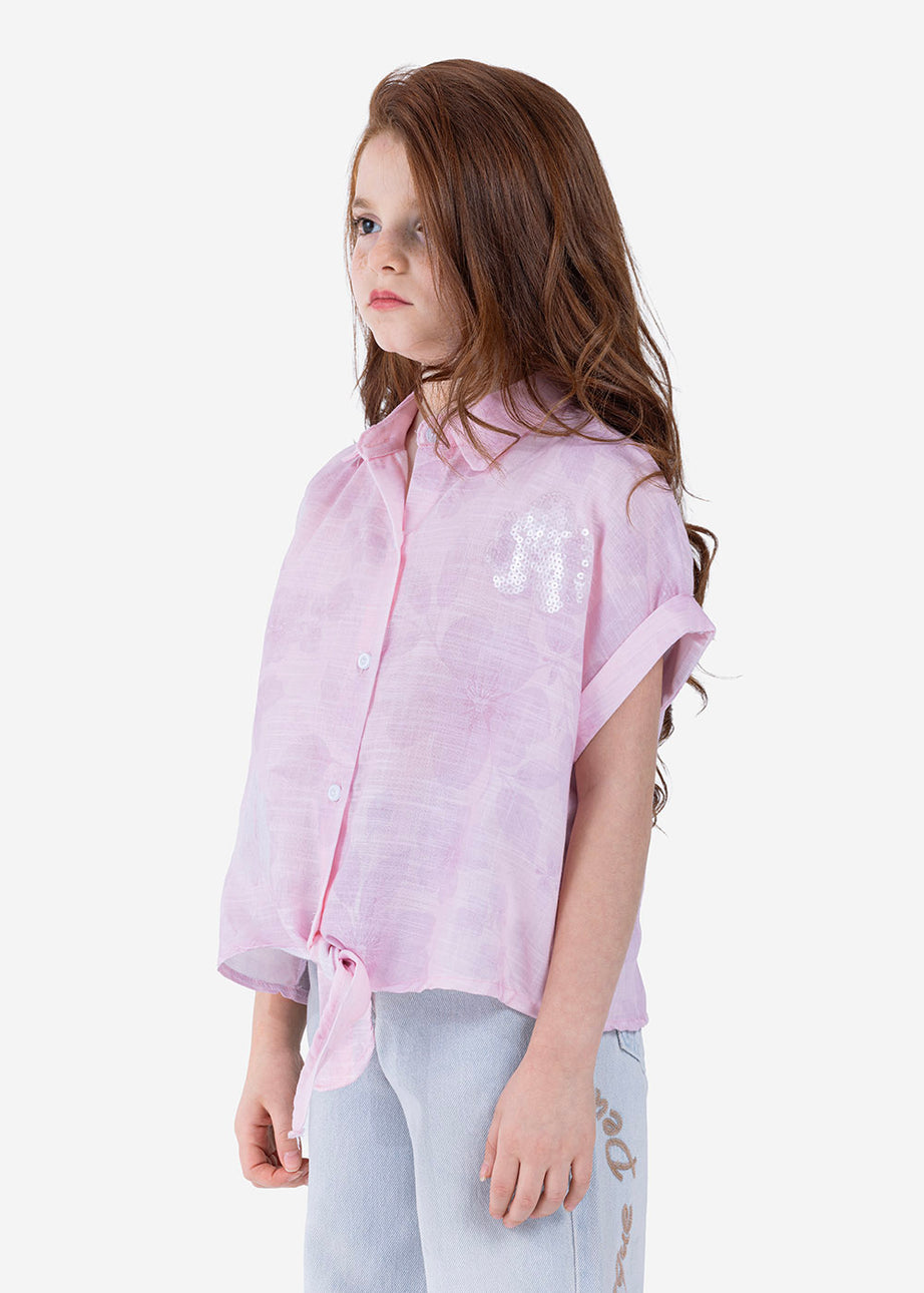 Blouse - Girls - Printed