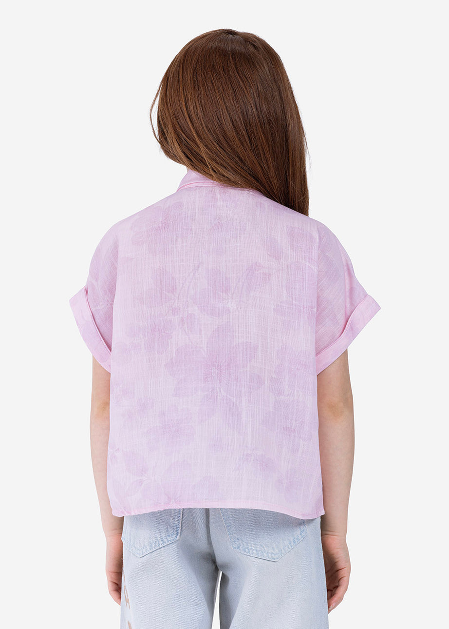 Blouse - Girls - Printed