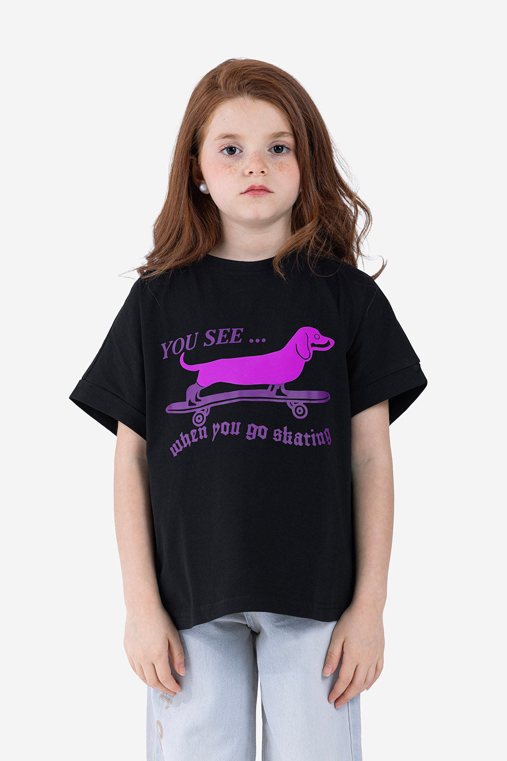 T-shirt - Girls - Printed