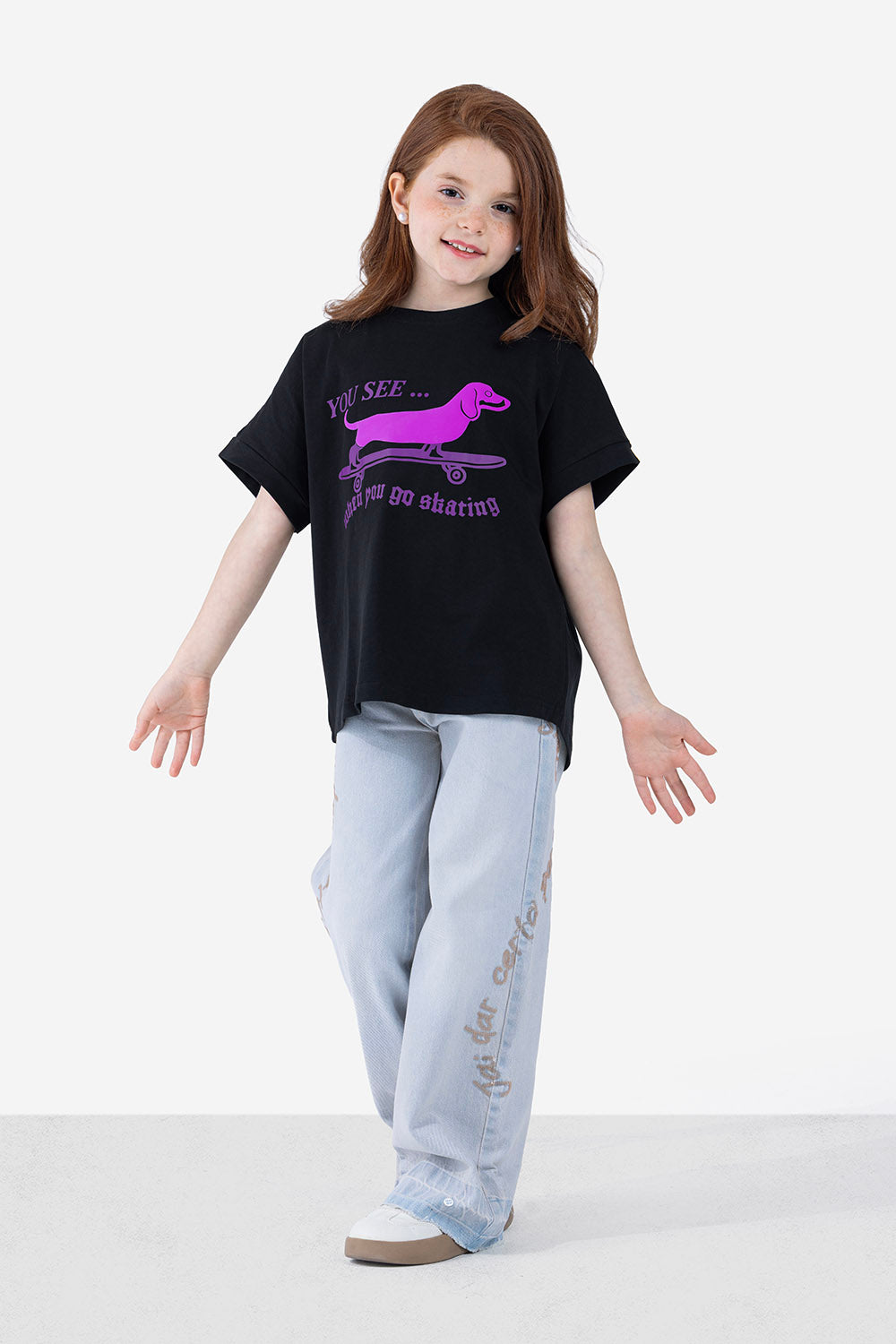 T-shirt - Girls - Printed