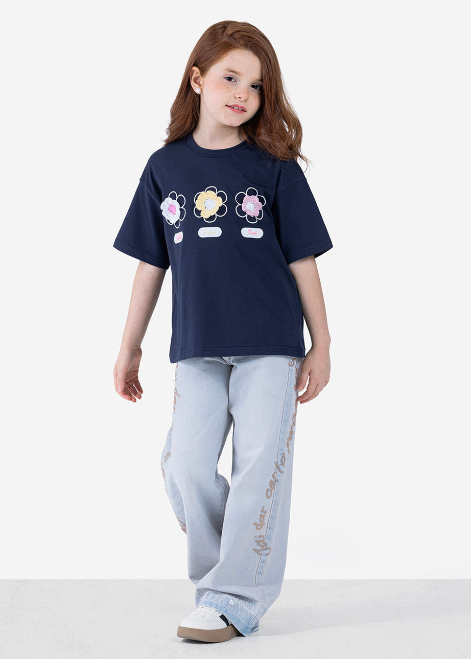 T-shirt - Girls - Printed