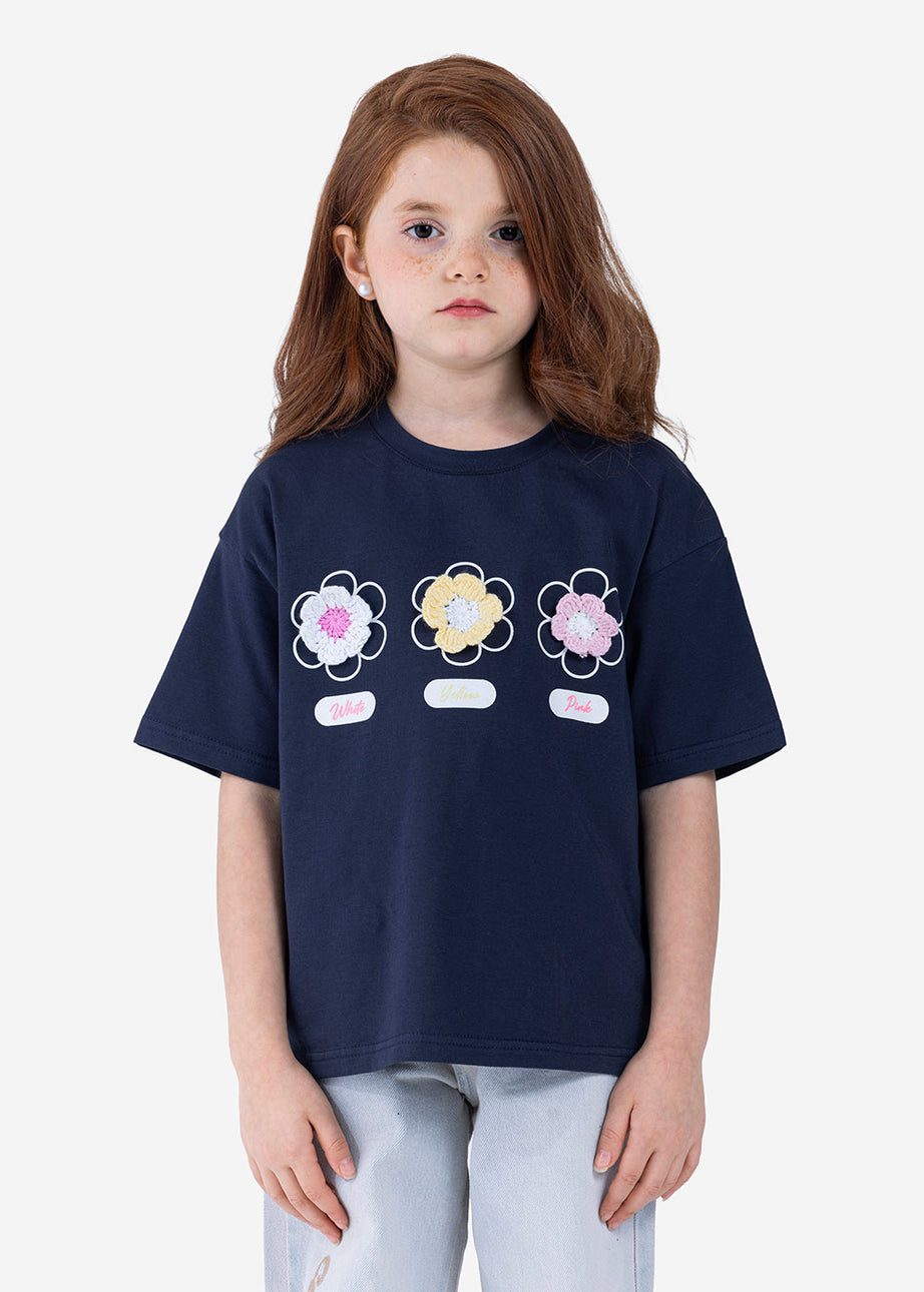 T-shirt - Girls - Printed