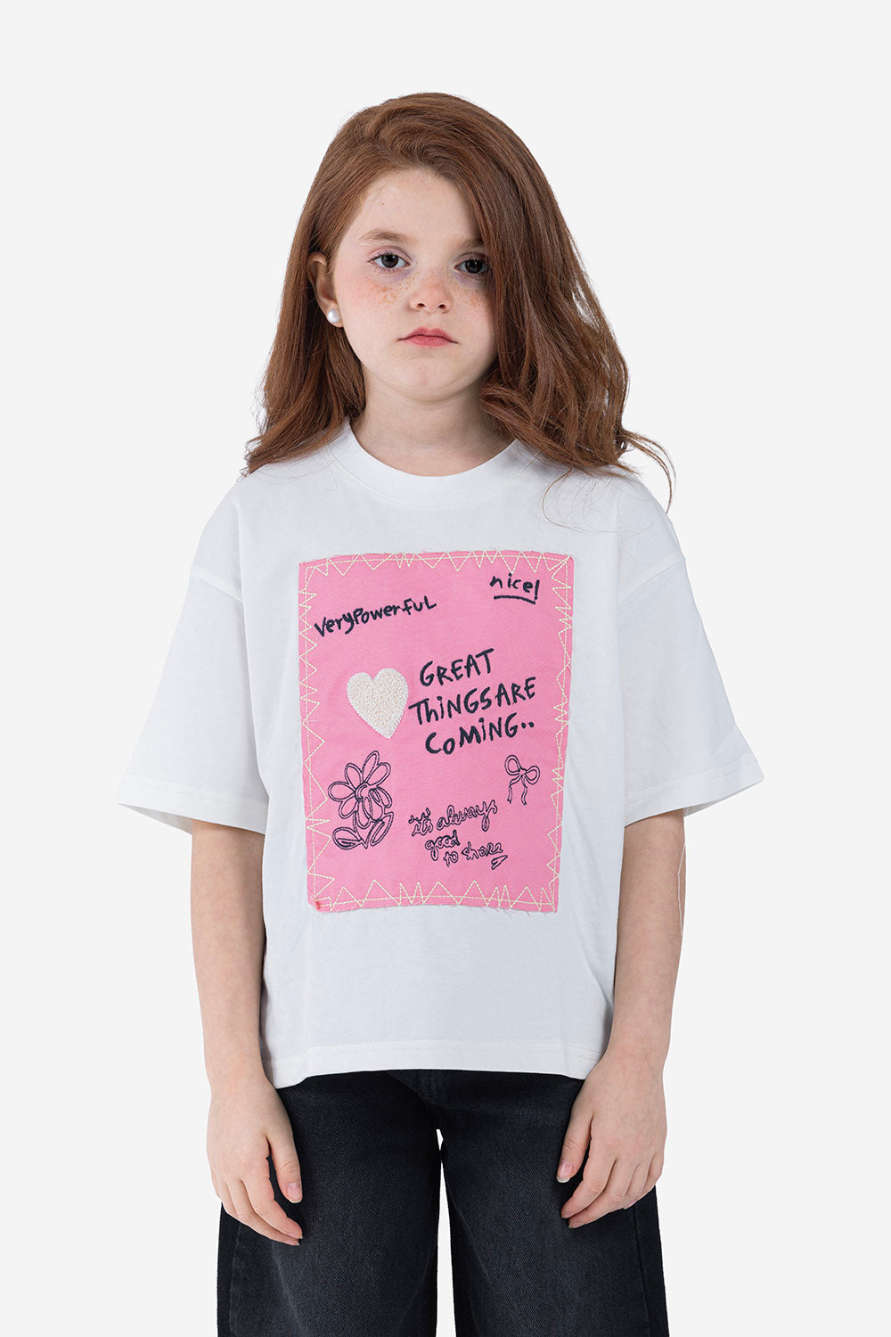 T-shirt - Girls - Printed