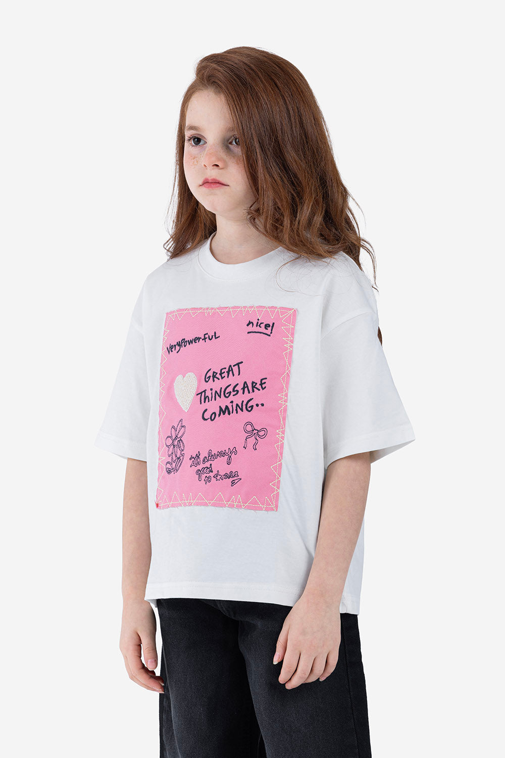 T-shirt - Girls - Printed