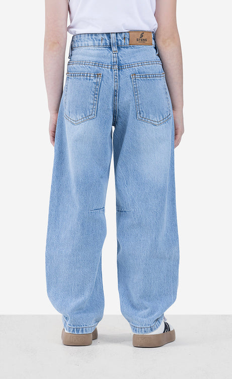 Girls' Jeans - Black, Dusty Blue & Light Blue – view 9