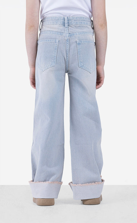 Girls' Wide-Leg Jeans – view 6