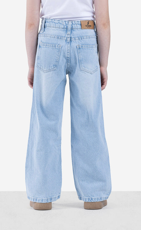 Girls' Jeans - Black, Dusty Blue & Ice – view 5
